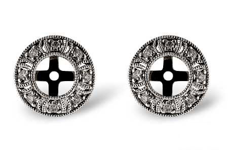 A046-26926: EARRING JACKETS .12 TW (FOR 0.50-1.00 CT TW STUDS)