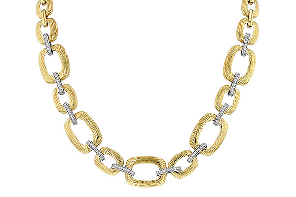 A052-55171: NECKLACE .48 TW (17 INCHES)