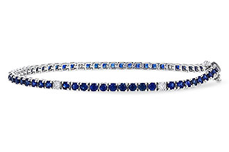 A320-74253: BRACELET 3.27 TW SAPP 3.52 TGW (7")