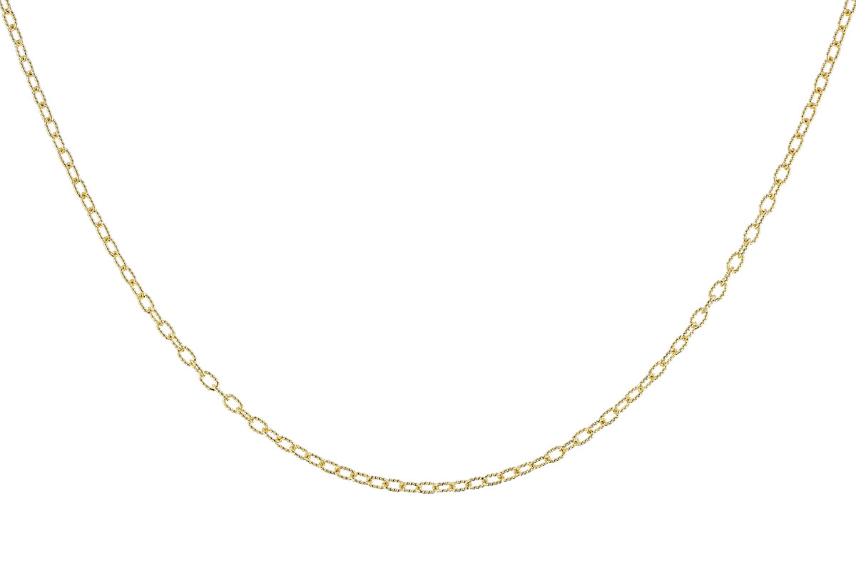 C319-87889: ROLO LG (18IN, 2.3MM, 14KT, LOBSTER CLASP)
