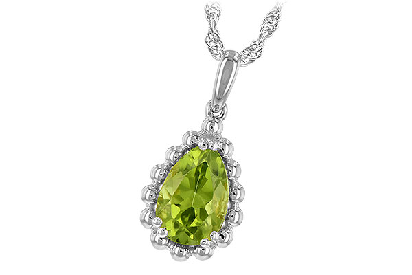 D235-31535: NECKLACE 1.30 CT PERIDOT