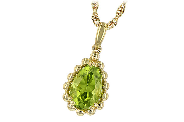 D235-31535: NECKLACE 1.30 CT PERIDOT