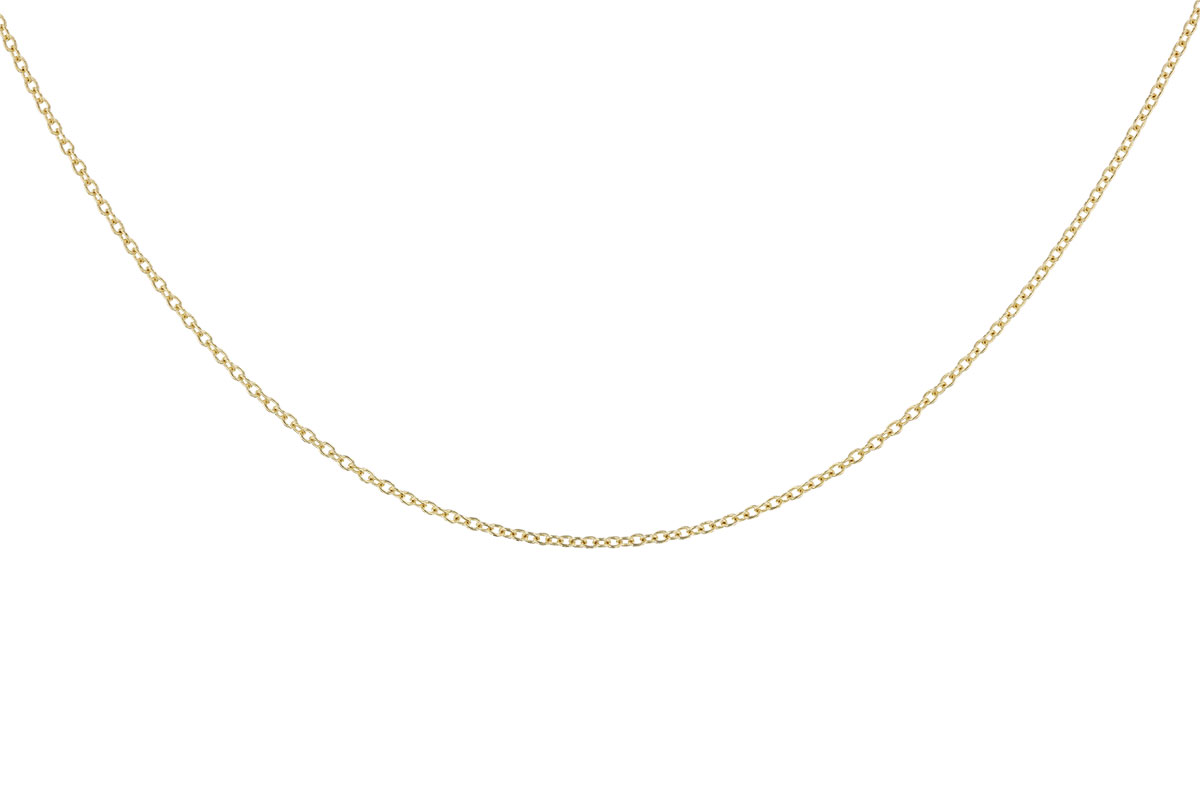 D319-88762: CABLE CHAIN (18IN, 1.3MM, 14KT, LOBSTER CLASP)