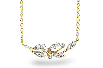 D320-76007: NECKLACE .32 TW (18")
