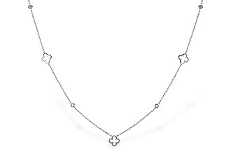 F320-75144: NECKLACE .20 TW (18")