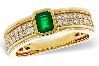 K320-79716: LDS RG .42 EMERALD .75 TGW (5x4MM EM)