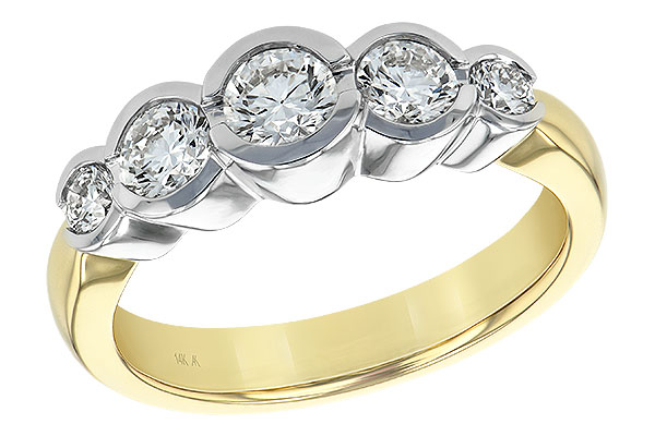L138-96952: LDS WED RING 1.00 TW