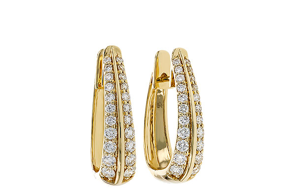 L320-76080: EARRINGS 1.00 TW